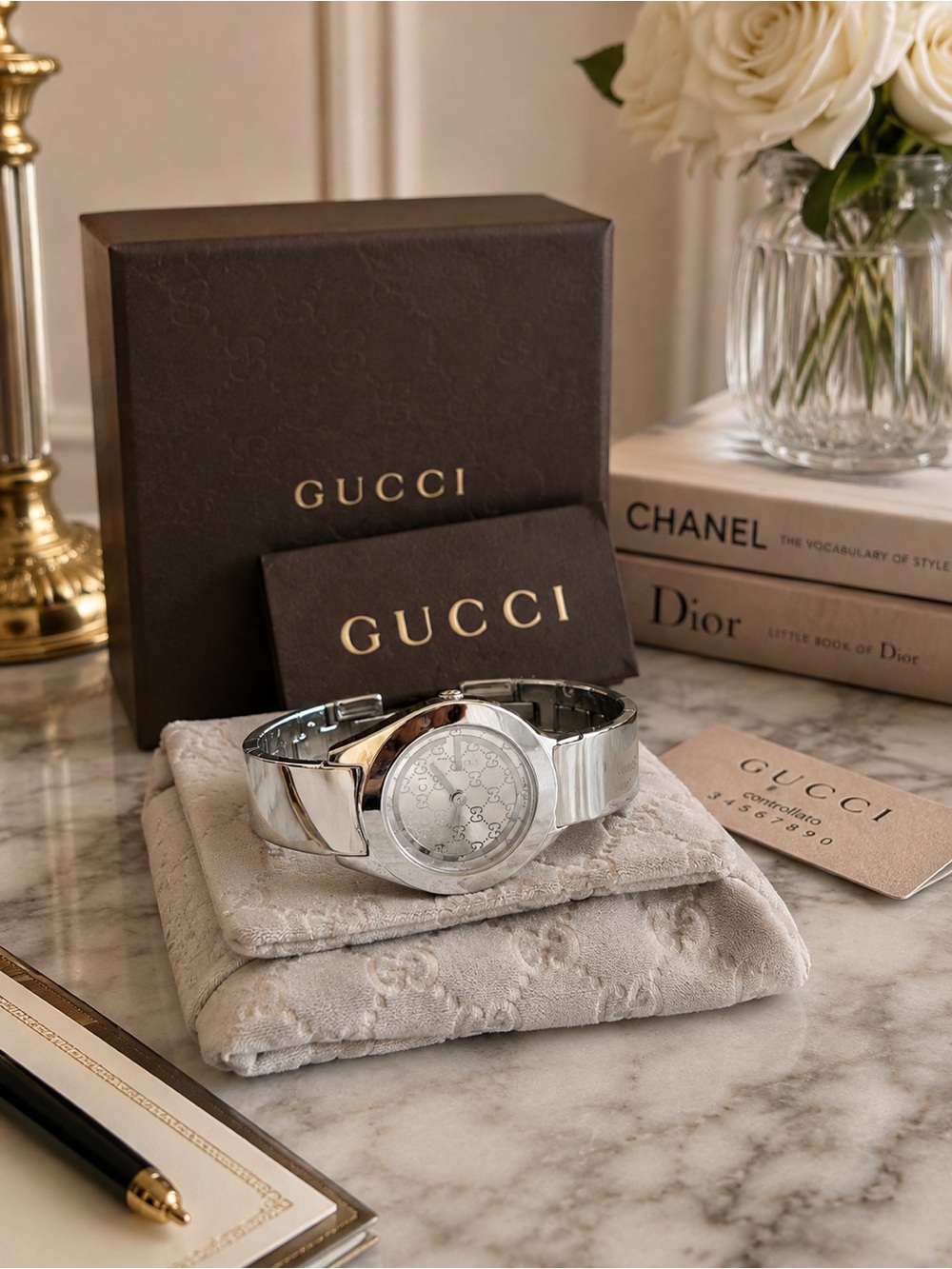 Gucci watch Silver Stainless Steel Bracelet ๐ - Picture 2 of 12